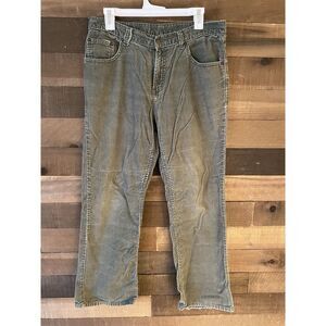 Jordache Jeans Vintage‎ Green Corduroys Women's Size 13/14 Y2K 90s Jeans Pants